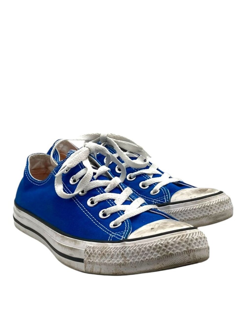 Converse Chuck Taylor All Star Low Top Sneakers W 9.5 M 7.5 Snorkel Blue Canvas